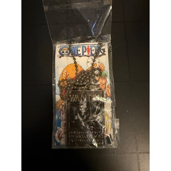 One Piece Portgas D. Ace Wanted Poster Dog Tag Necklace - Picture 4 of 4